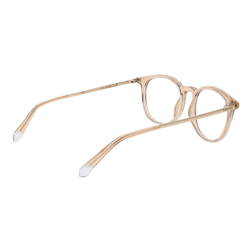 Beige unisex glasögonbåge