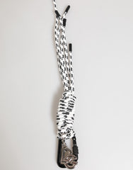 Dolce & Gabbana Multicolor Polyester Tape String DG Logo Keychain Keyring