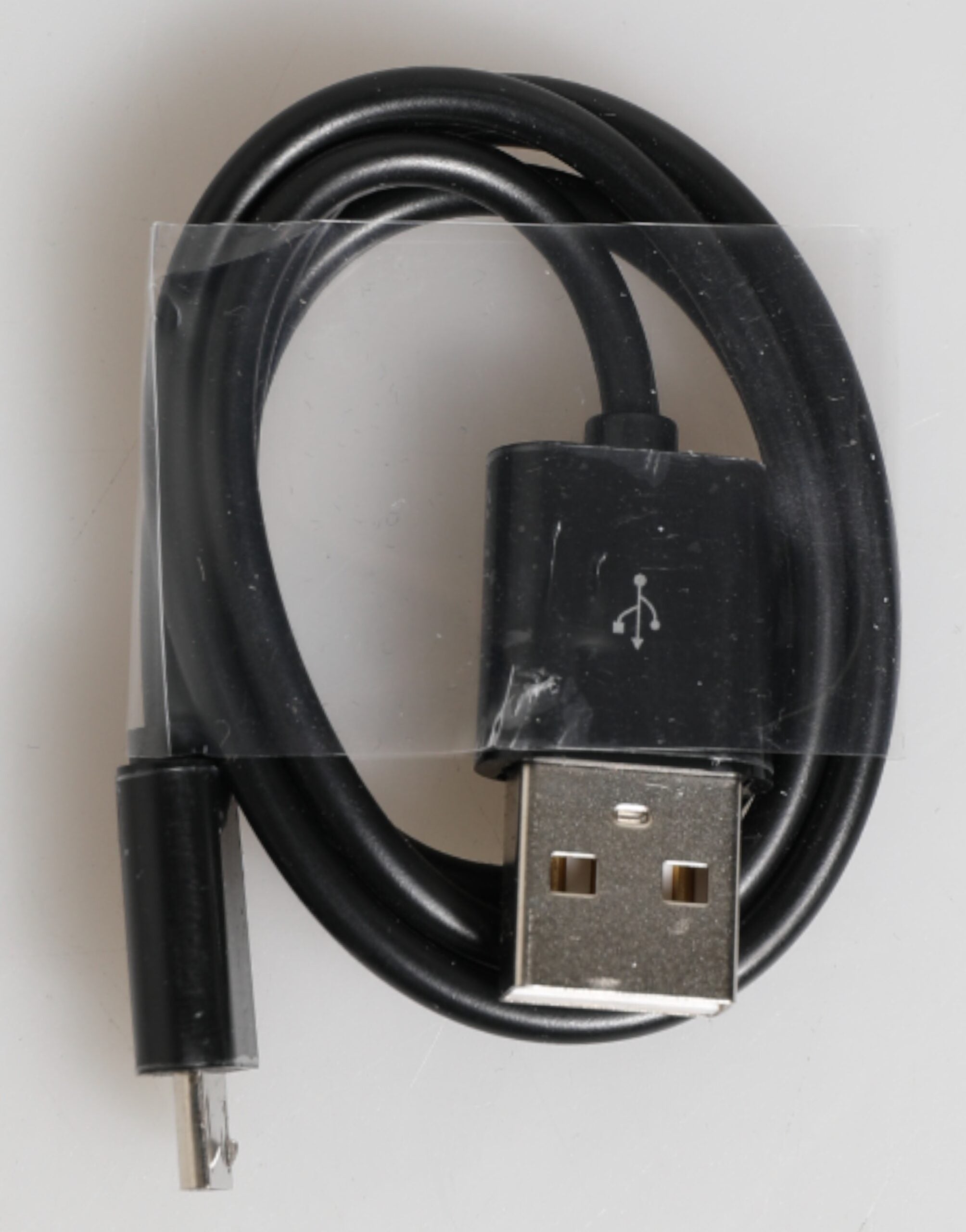 Svart eksotisk skinnpreget 3000mAh powerbanklader USB
