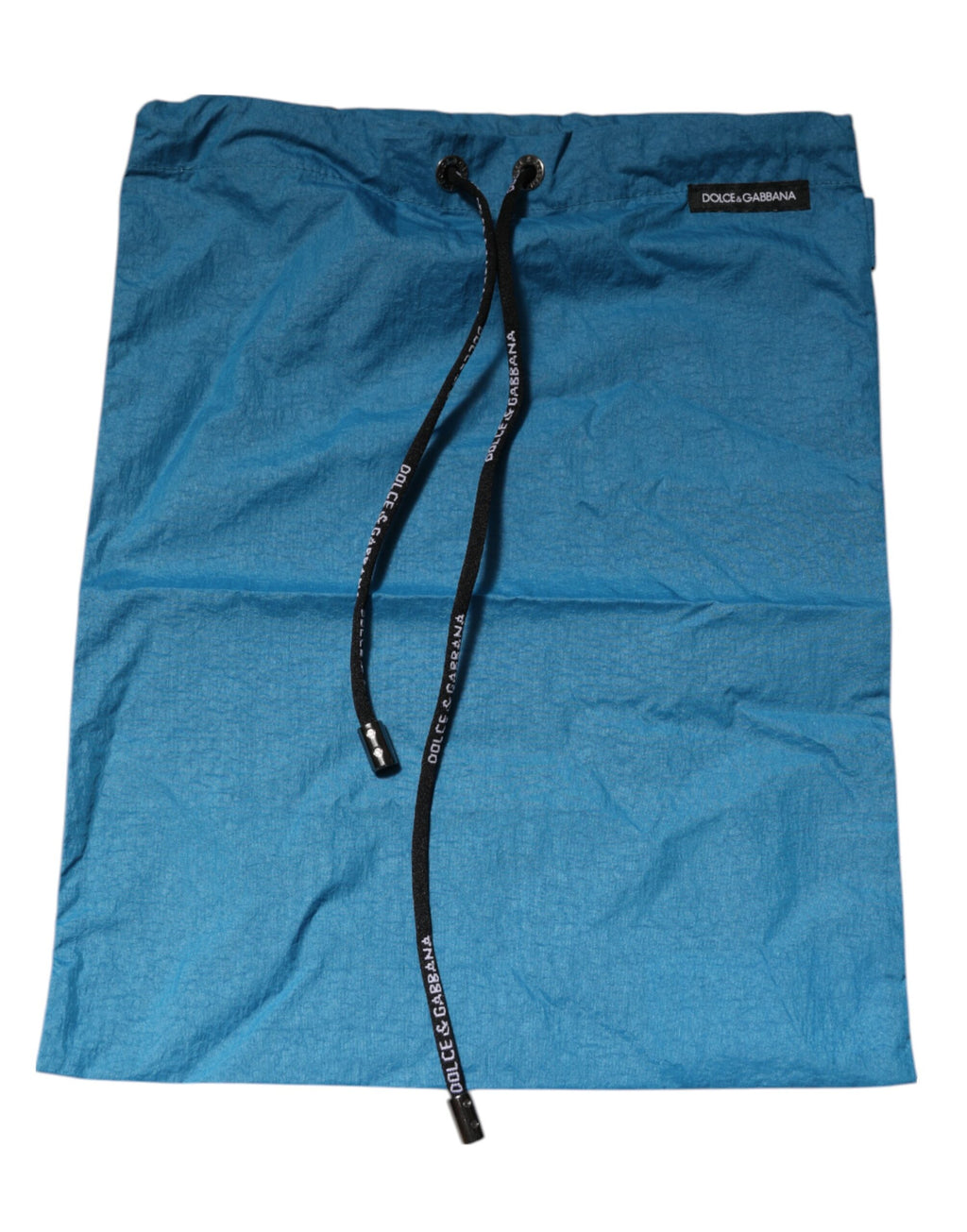 Blå logotyp i midjan med strandshorts och badkläder