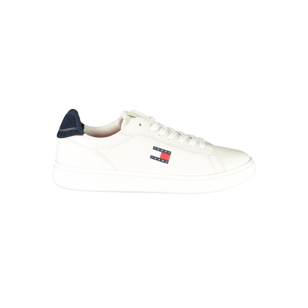 Tommy Hilfiger hvite skinnsko for menn