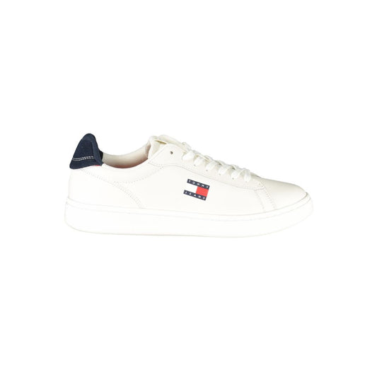 Tommy Hilfiger hvite skinnsko for menn