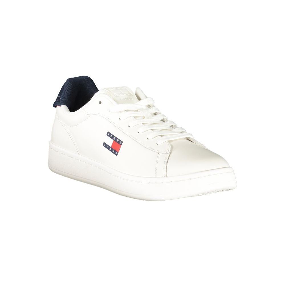 Tommy Hilfiger hvite skinnsko for menn