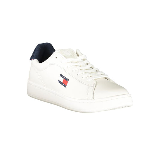 Tommy Hilfiger hvite skinnsko for menn