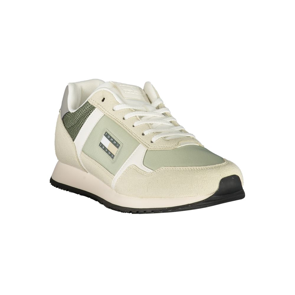Grønne polyester herresneakers