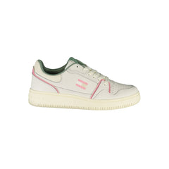 Tommy Hilfiger White Leather Women Sneaker