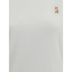 Maison Kitsuné White Cotton T-Shirt