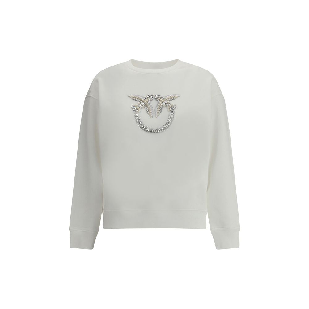 Broderad tröja med logotyp