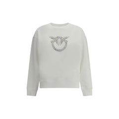 PINKO White Cotton Sweatshirt