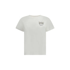 PINKO White Cotton T-Shirt