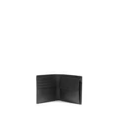 Saint Laurent Black Calf Leather Bos Taurus Wallet