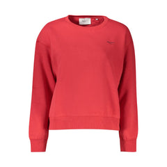 Pepe Jeans Red Organic Cotton Women Sweater