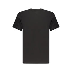 Tommy Hilfiger Black Cotton Men T-Shirt