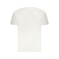 Tommy Hilfiger White Cotton Men T-Shirt