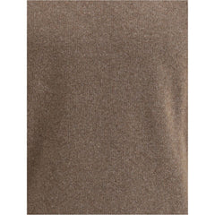 Brooksfield Brown Fleece Wool Turtleneck