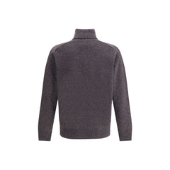 Brooksfield Multicolor Fleece Wool Turtleneck