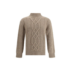 Brooksfield Beige Wool Sweatshirt
