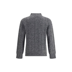 Brooksfield Gray Wool Sweatshirt