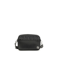 Fendi Black Leather Shoulder Bag