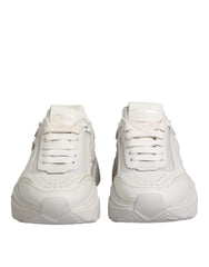 Dolce & Gabbana White Daymaster Low Top Sneaker Shoes