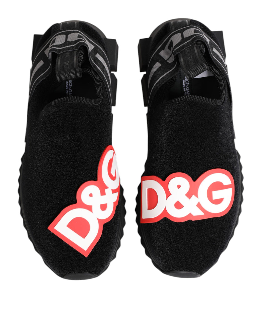Svarte Grå Slip On Sorrento Sneakers Sko