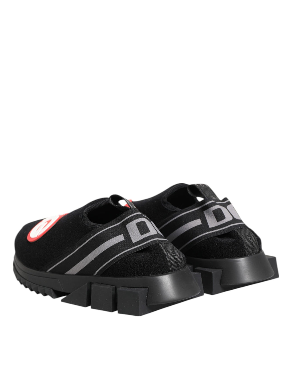 Svarte Grå Slip On Sorrento Sneakers Sko