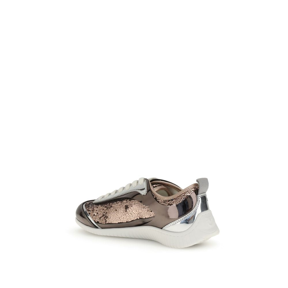 Paljettbesatt spegeltyg Reby 10 Sneakers