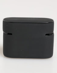 Dolce & Gabbana Black White Rubber Embossed Logo Accessory Airpods Case