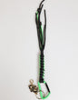 Dolce & Gabbana Polyester Multicolor Tape String DG Logo Keychain Keyring