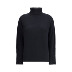 Allude Black Cashmere Cashmere Sweater