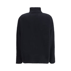Allude Black Cashmere Cashmere Sweater
