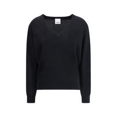 Allude Black Cashmere Cashmere Sweater