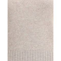 Allude Beige Cashmere Cashmere Sweater