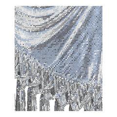 Rabanne Silver Aluminum Regular Belt