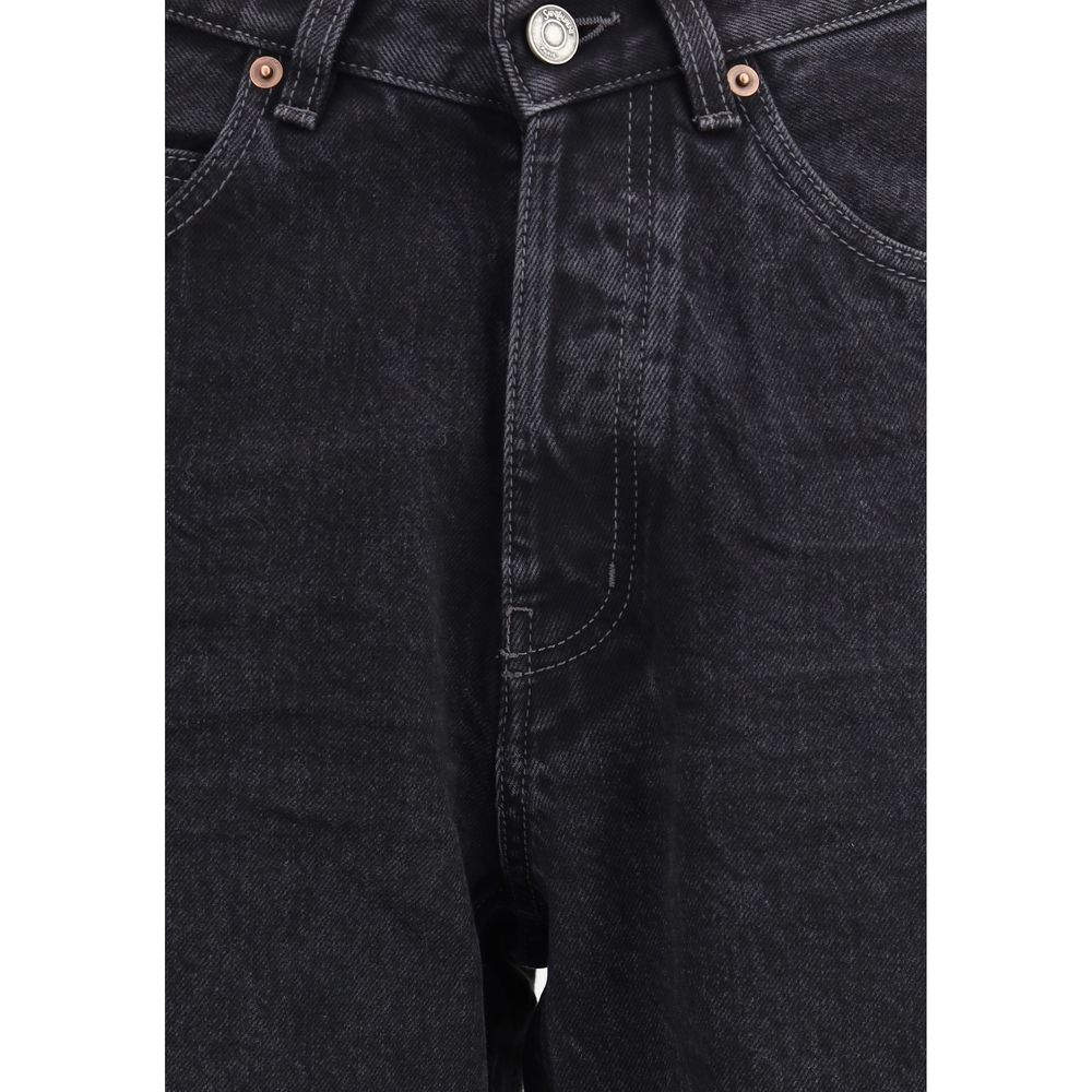 V-midjade jeans