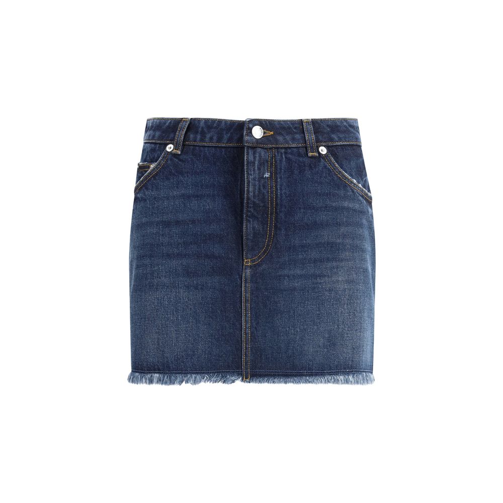 Denimminiskjol