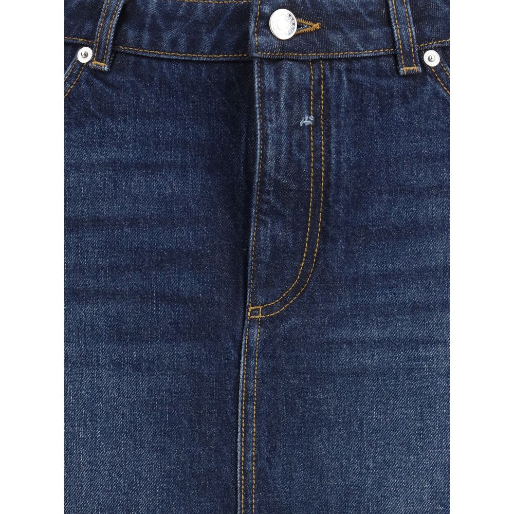 Denimminiskjol