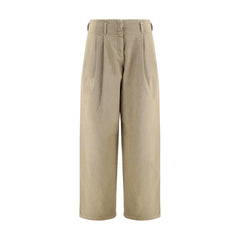 Golden Goose Bicolor Cotton Casual Pants