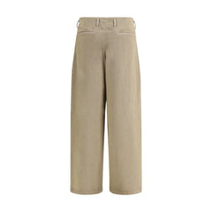 Golden Goose Bicolor Cotton Casual Pants