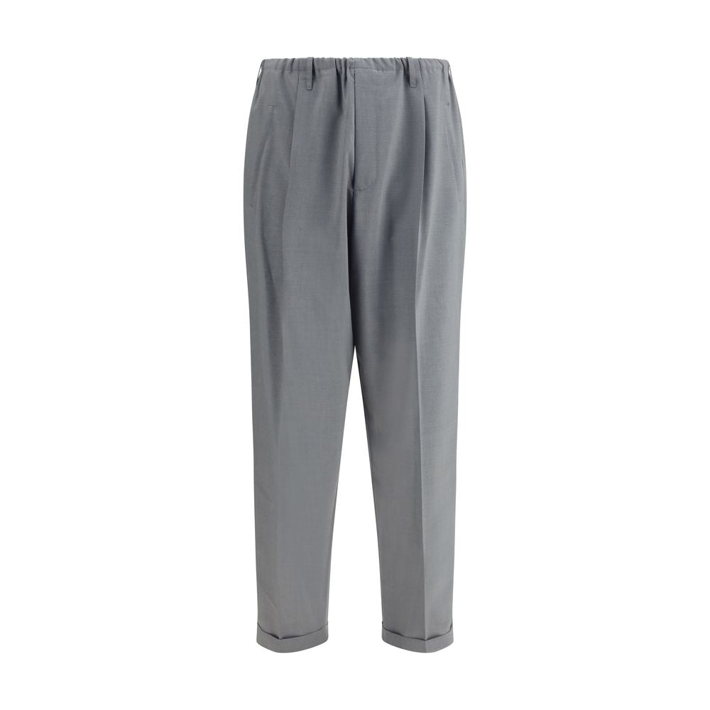 Magliano Gray Polyester Casual Pants