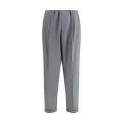 Magliano Gray Polyester Casual Pants