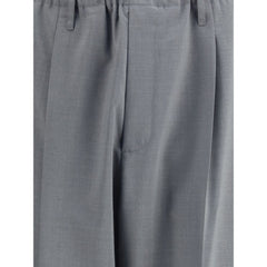 Magliano Gray Polyester Casual Pants