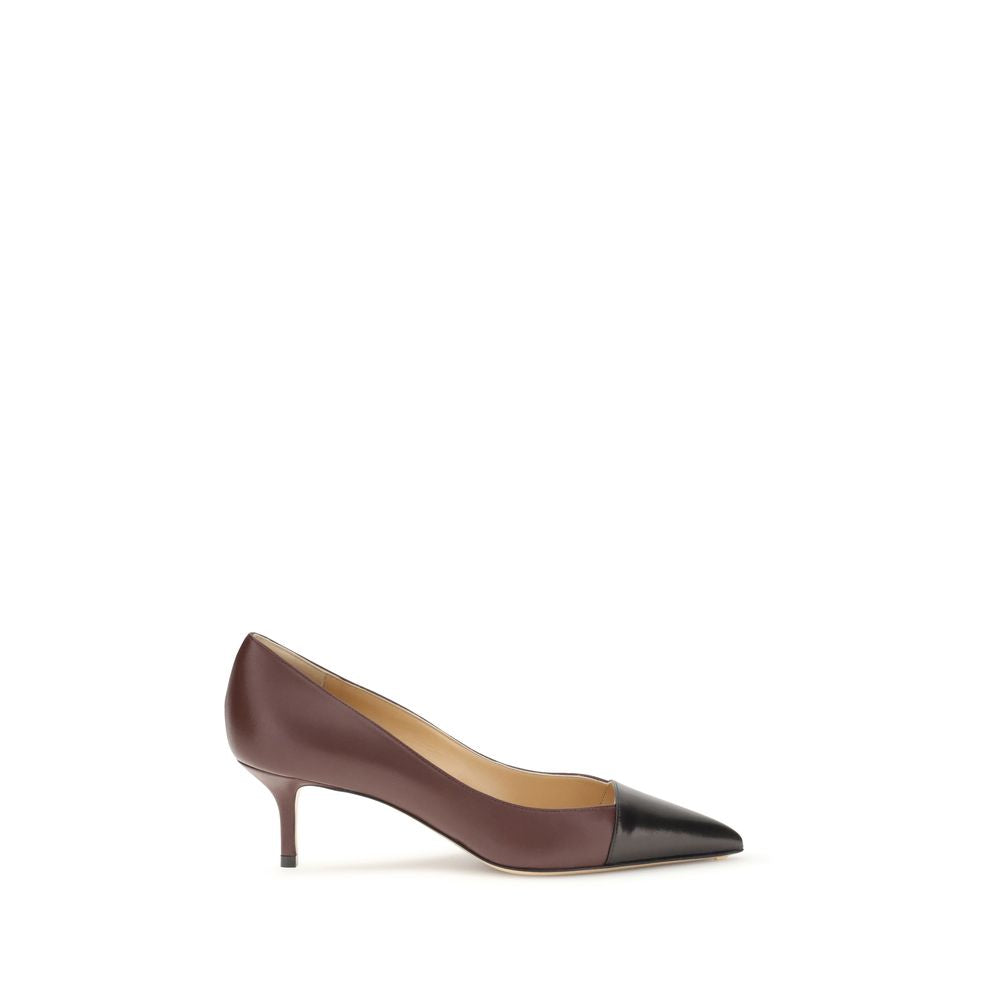 Tvåfärgade pumps
