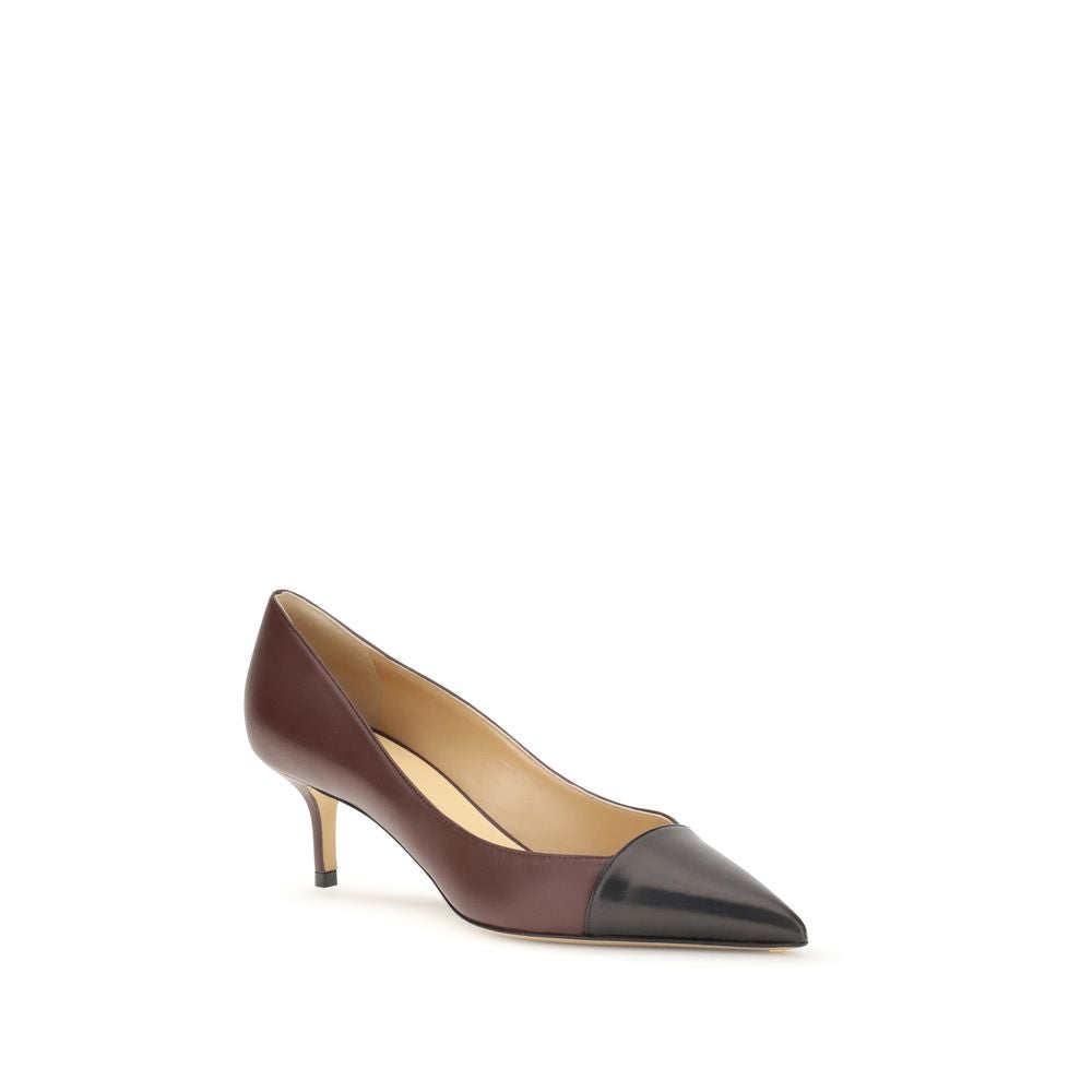 Tvåfärgade pumps