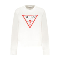 Guess Jeans White Cotton Women Sweater