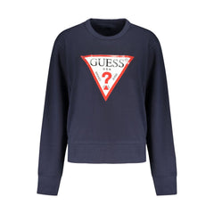 Guess Jeans Blue Cotton Women Sweater