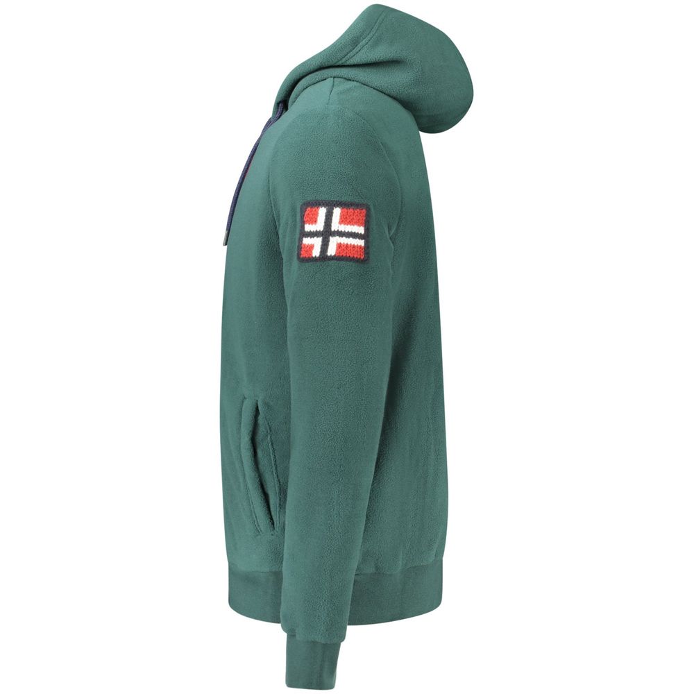 Grønn polyester herregenser