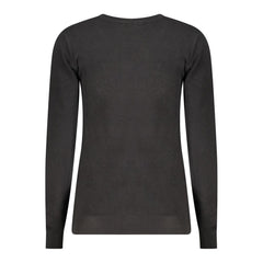 Guess Jeans Black Viscose Women Sweater
