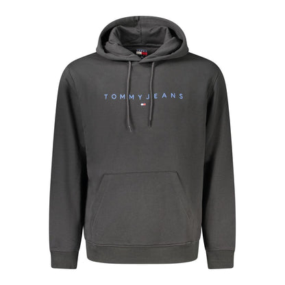 Tommy Hilfiger svart bomullsgenser for menn