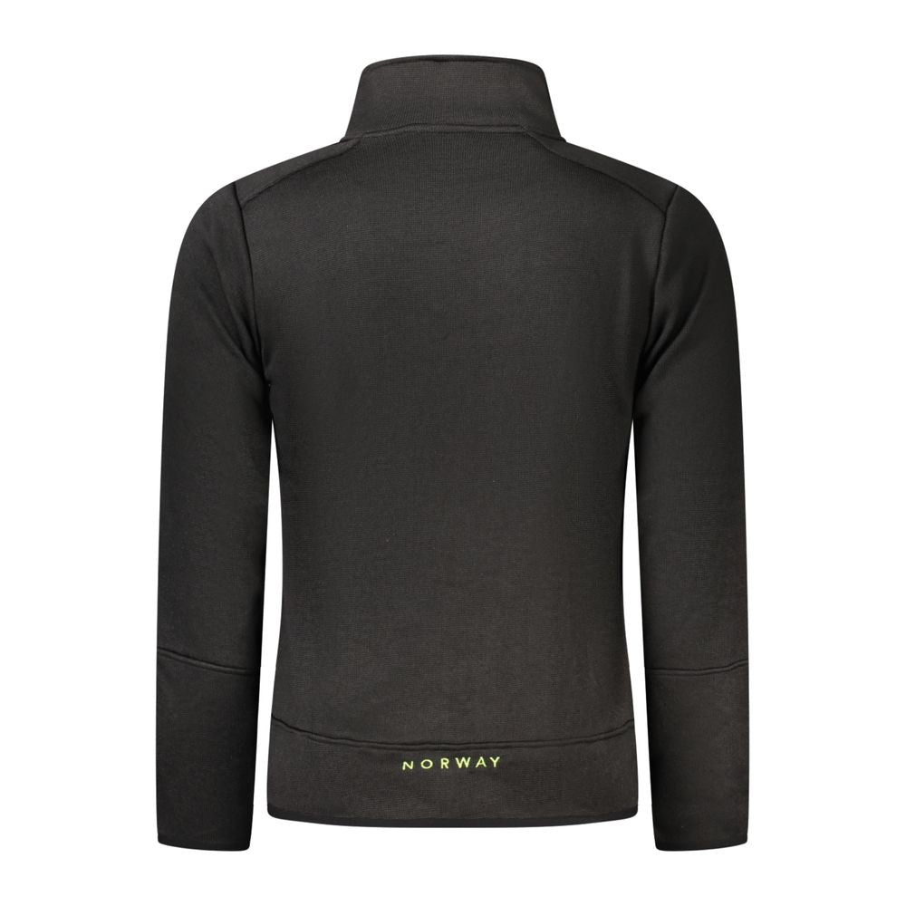Svart polyester herregenser